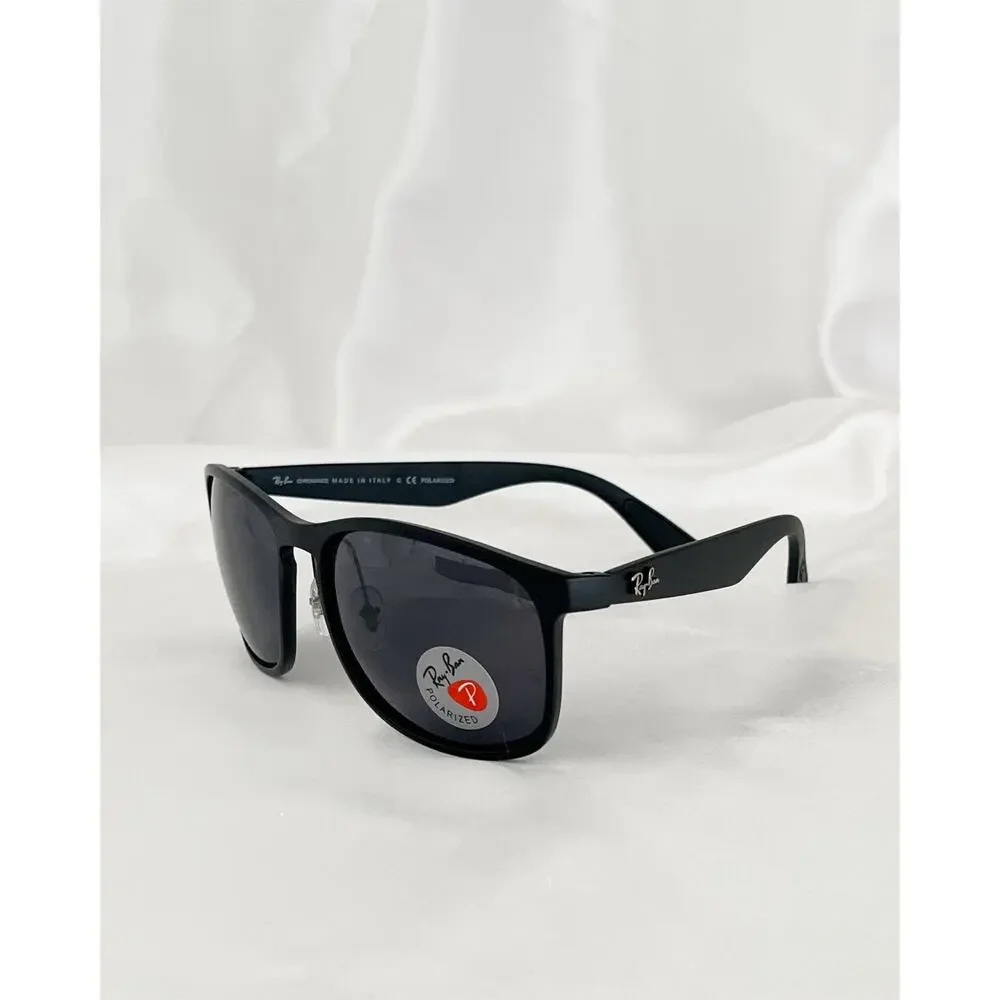 RAY BAN RB4264 Matte Matte Black Sunglasses Men NWT